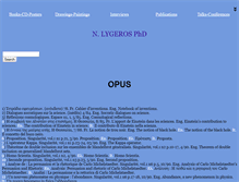 Tablet Screenshot of lygeros.org